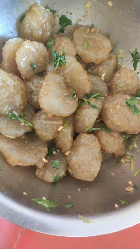 老妈自制的怀仁大肉丸,不仅像而且连味道都一样,怀仁名小吃