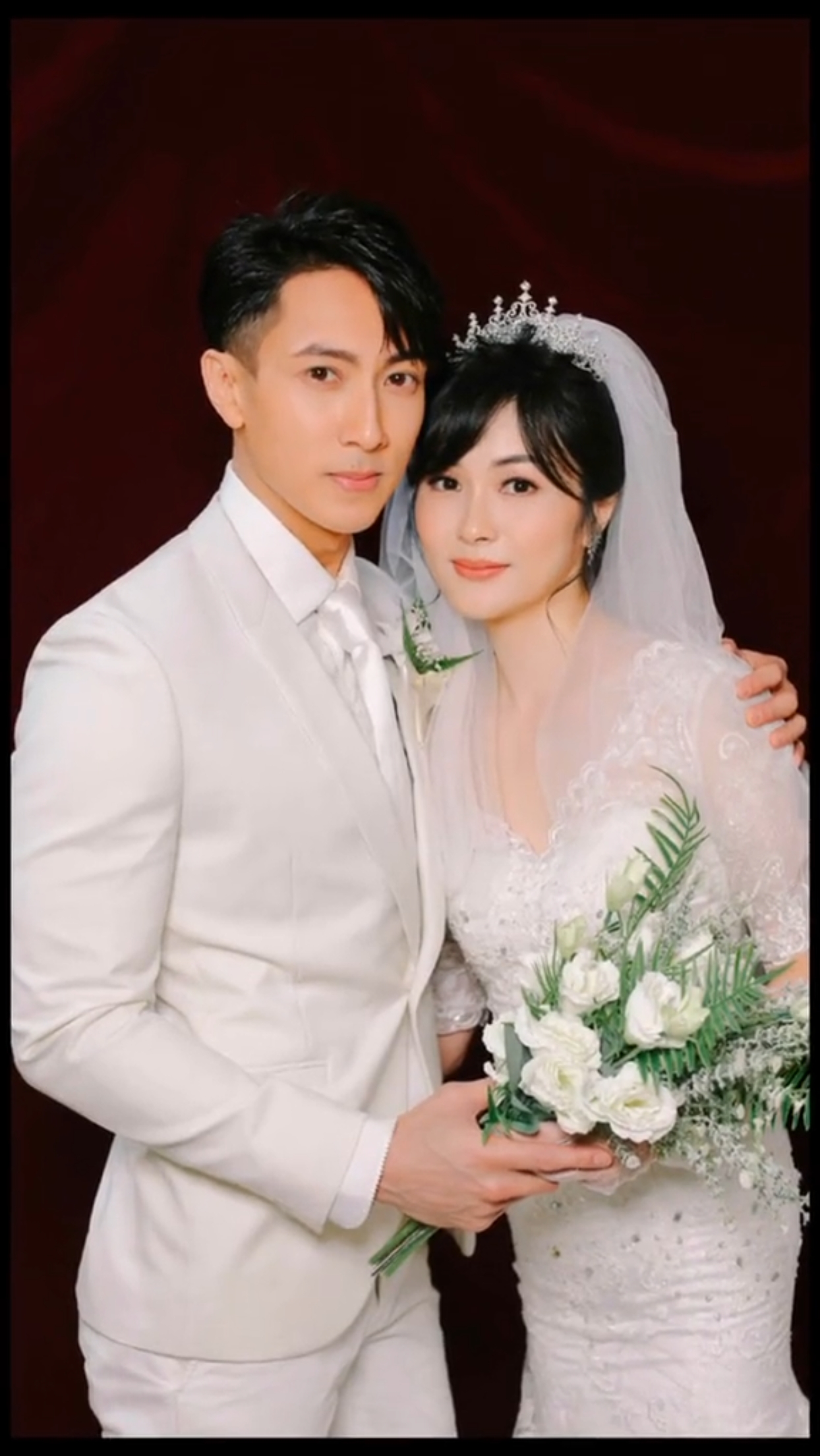 吴尊林丽吟#被#吴尊林丽吟婚纱照美哭了!
