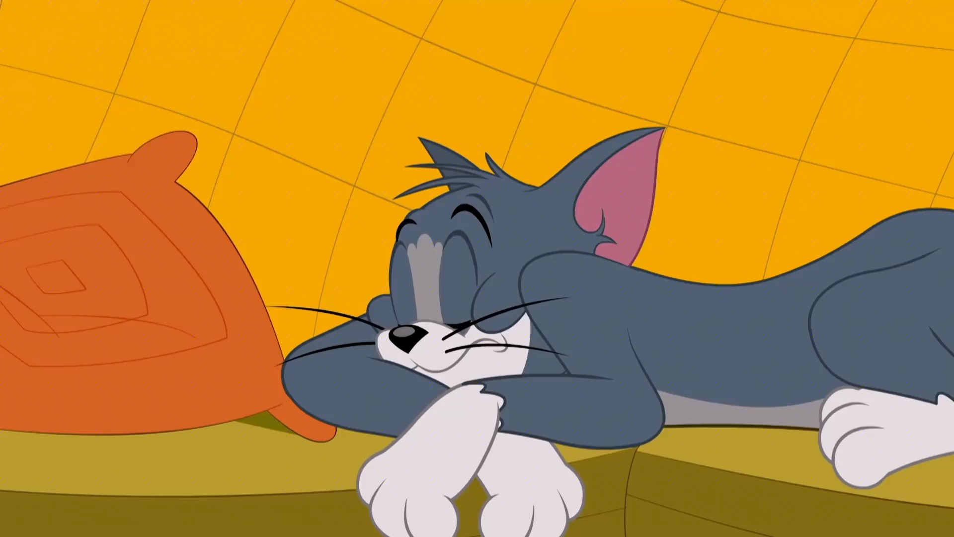 动漫#汤姆发现礼物盒 跟杰瑞争抢 没想到礼物盒自己动了