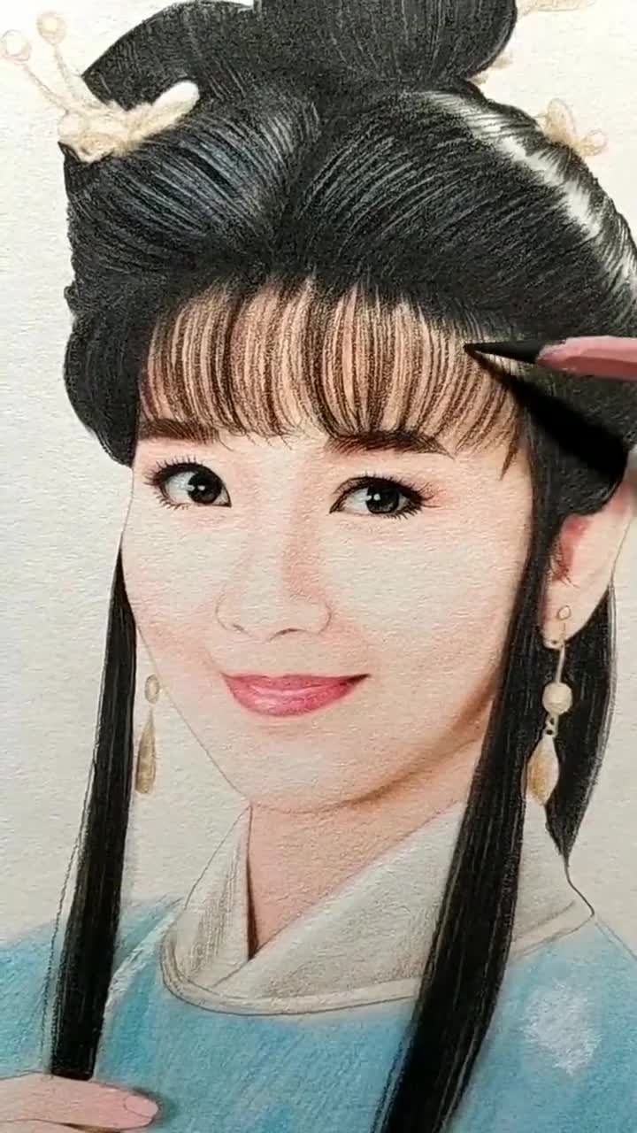 让人心生怜惜的胡媚娘,这么标志的五官,只有以前的演员才有!