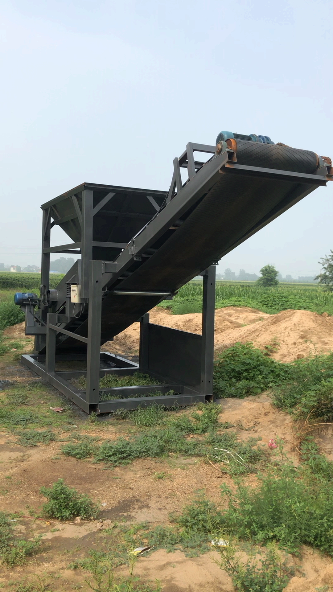 立秋#50型震动筛沙机