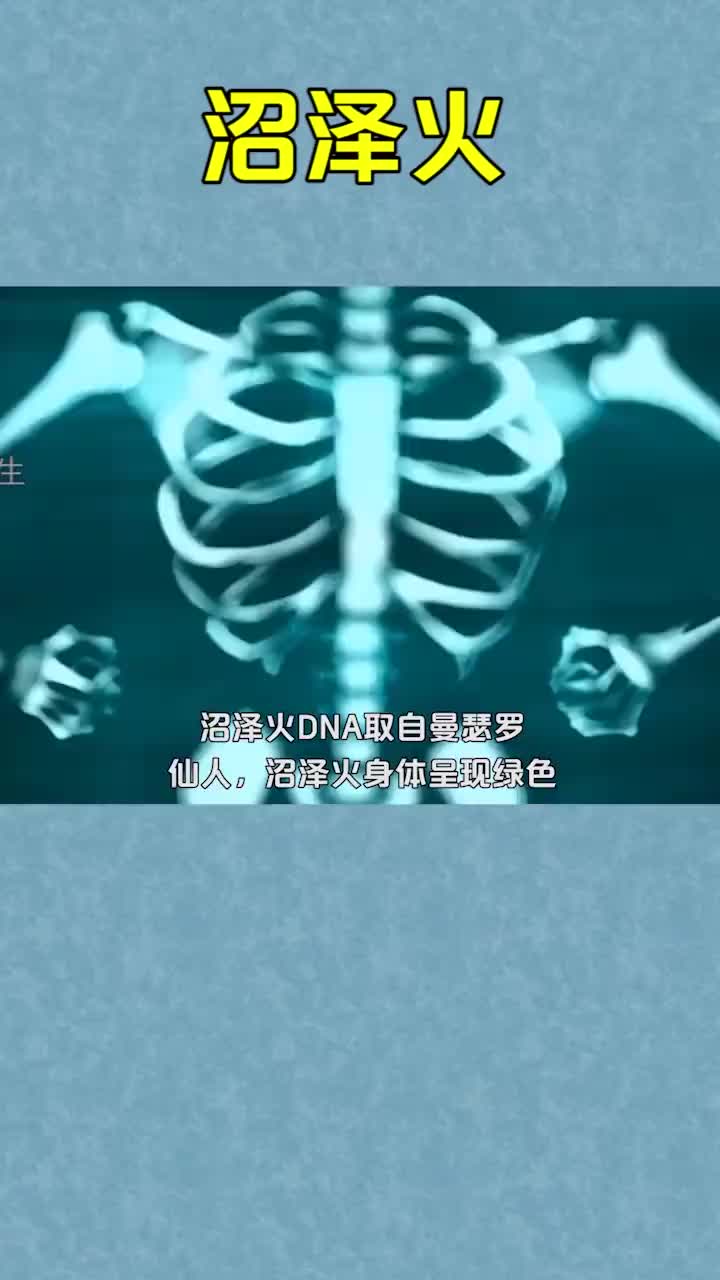 少年骇客少年骇客十大强力形态之沼泽火