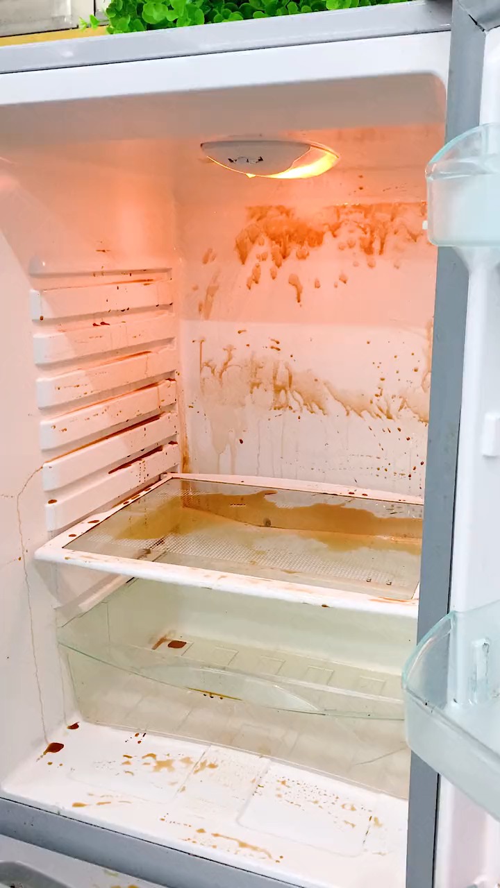 好物推荐#家里冰箱结冰有积水是因为排水孔堵了,用这个#冰箱疏通器一