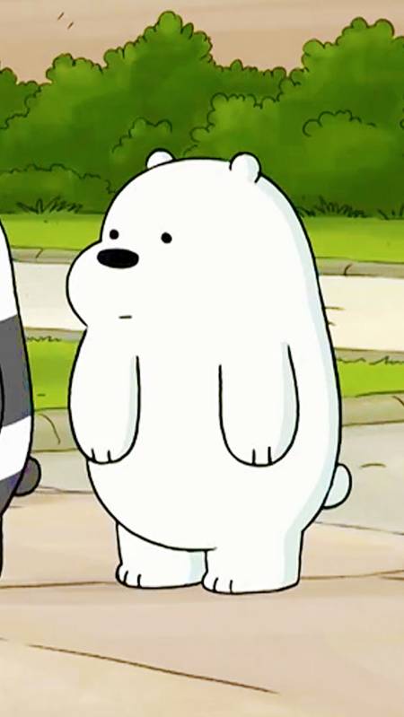 动漫剪辑#小白熊好可爱好害羞