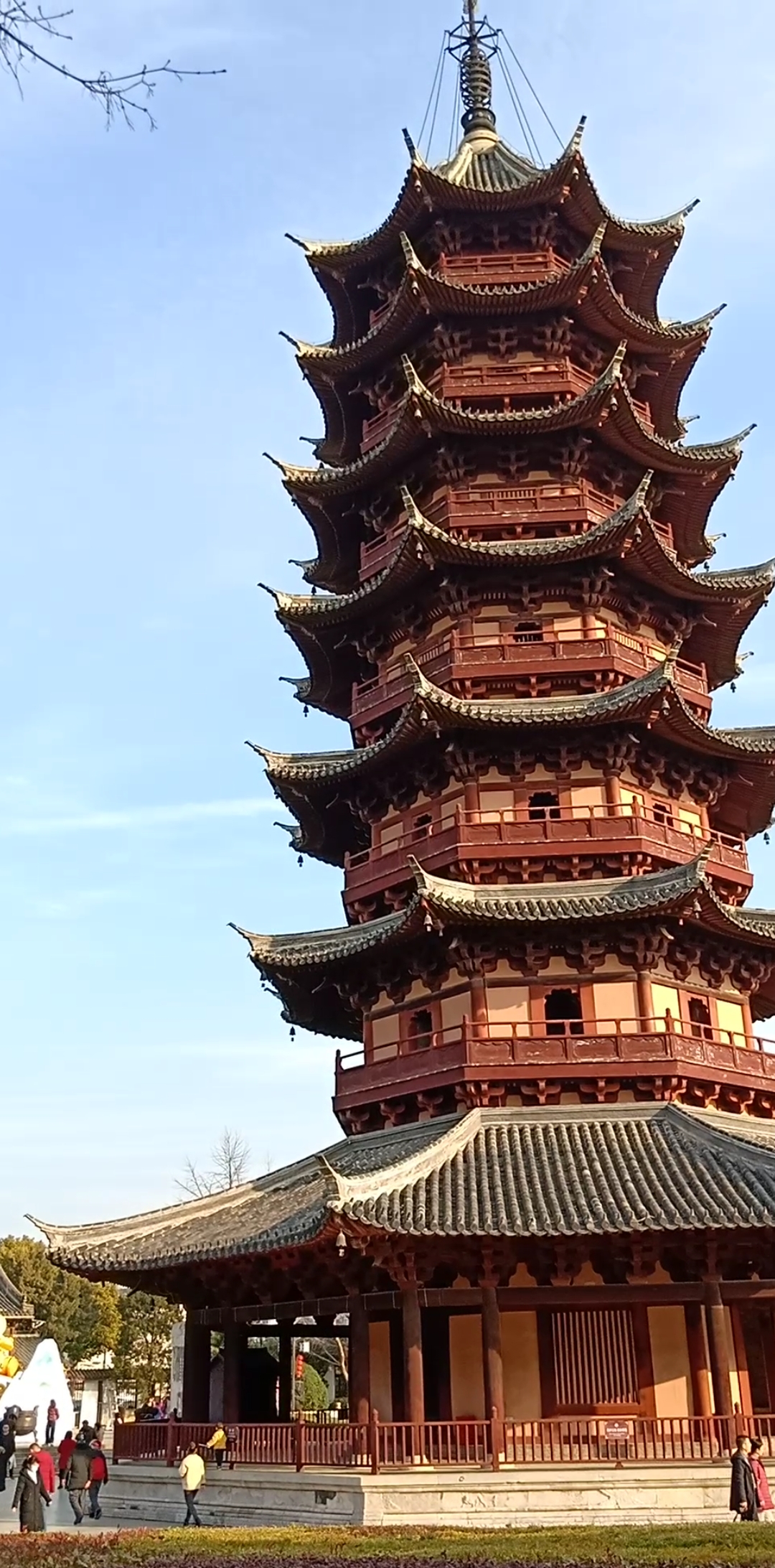 苏州盘门景区的瑞光塔