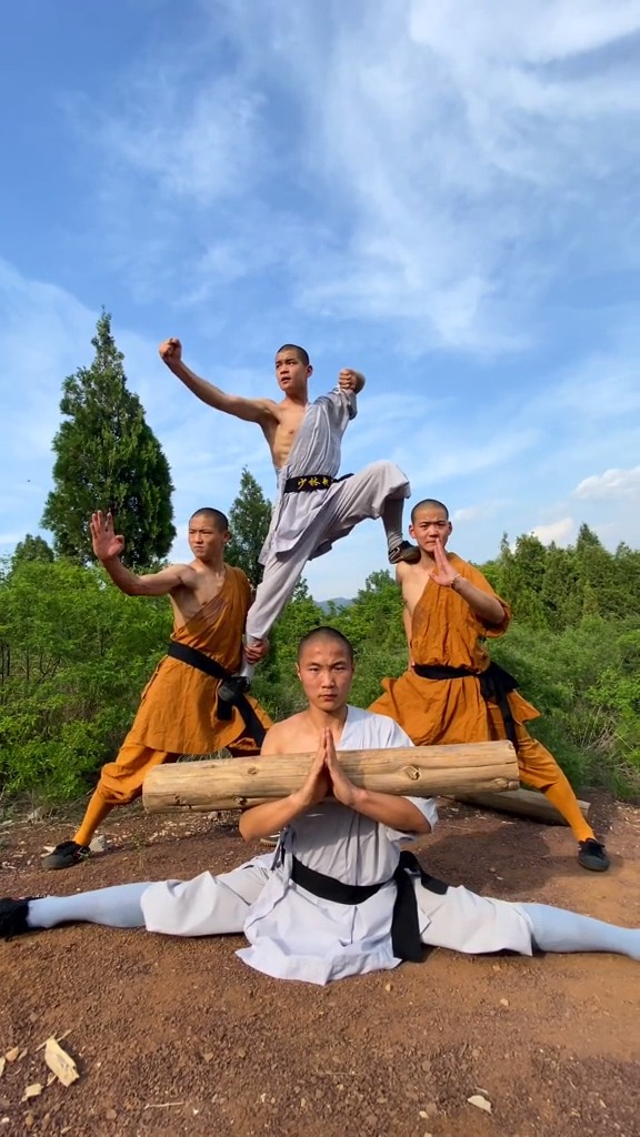 少林武僧#少林武僧这样练武,大家喜欢吗?