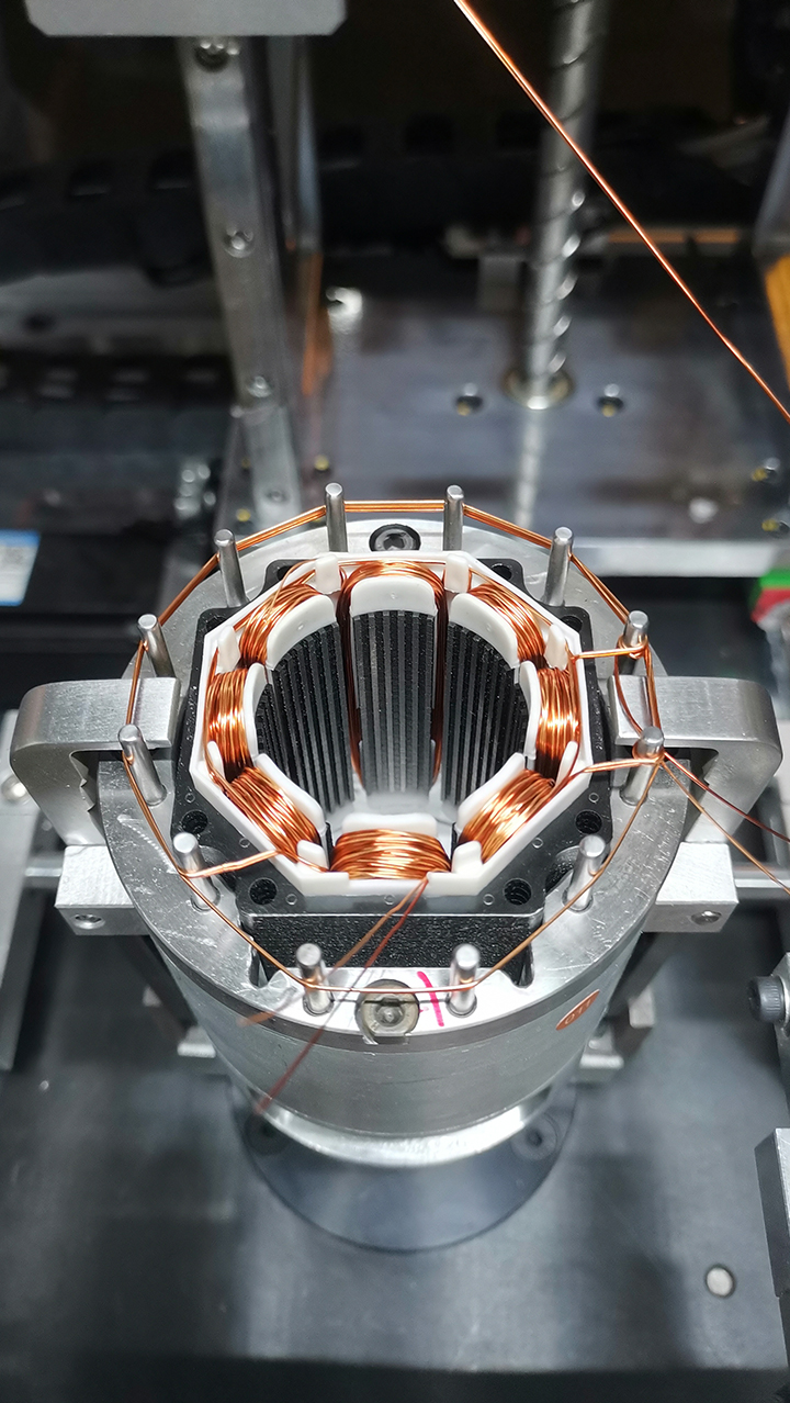 电机绕线#步进电机定子如何绕线?自动绕线机来帮忙!