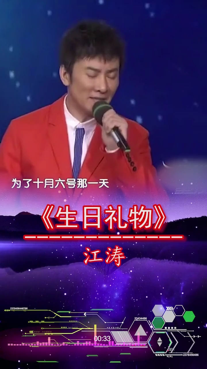 k歌之王#经典歌曲《生日礼物》江涛