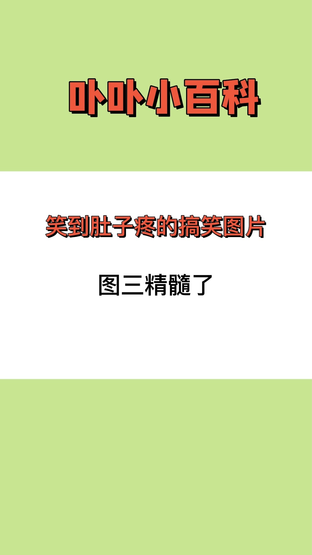 每天一點冷知識笑到肚子疼的搞笑圖片圖三精髓了