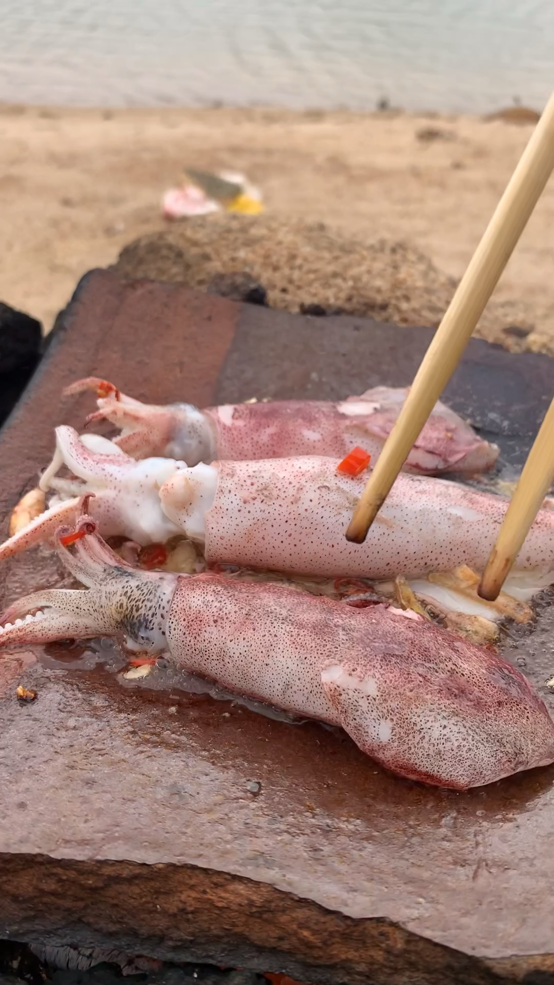 想吃石板鱿鱼的赶紧过来,不然的话没有了么.