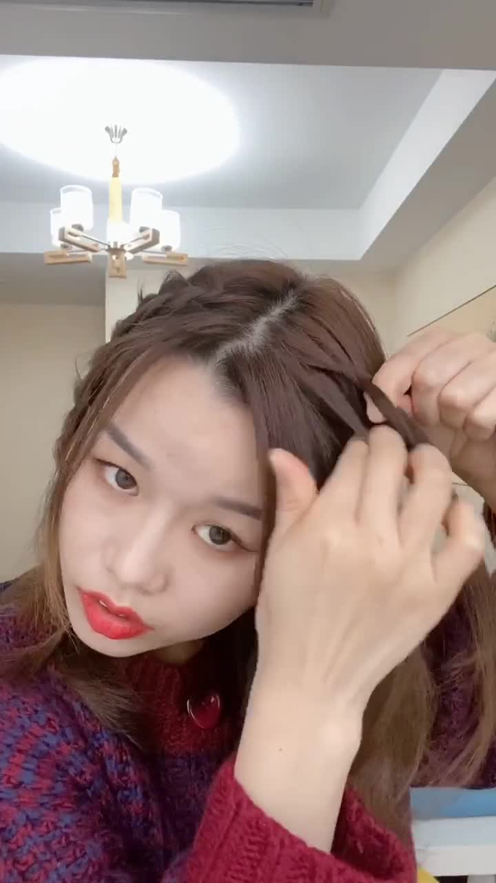 编发教程美妆美妆代代