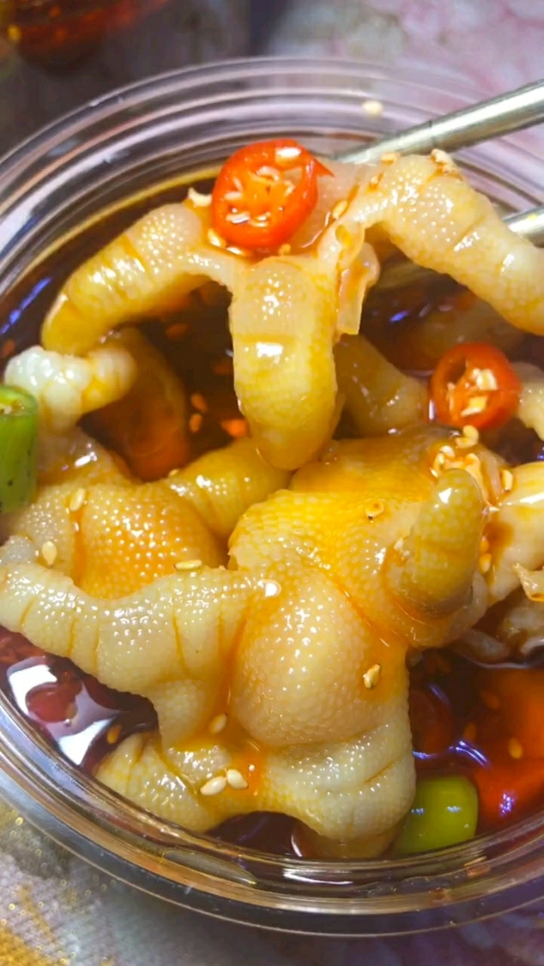 捞汁小海鲜之脱骨凤爪