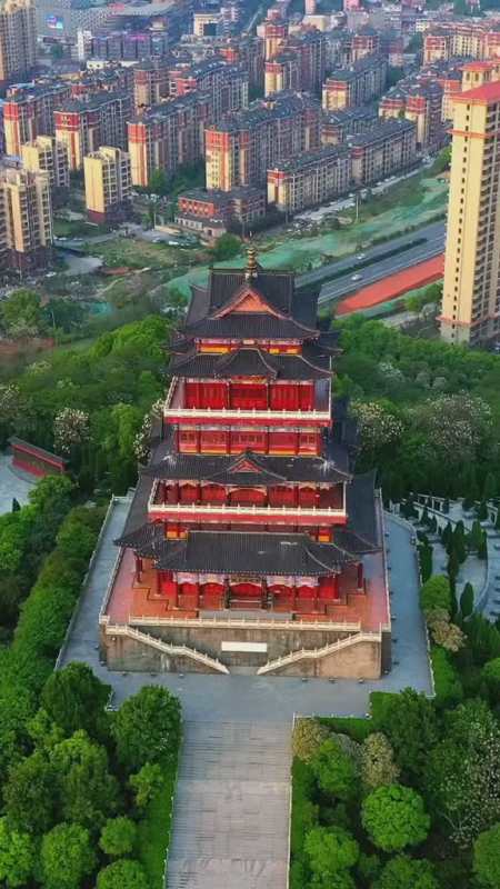 我的航拍时刻江西九江江西德化楼