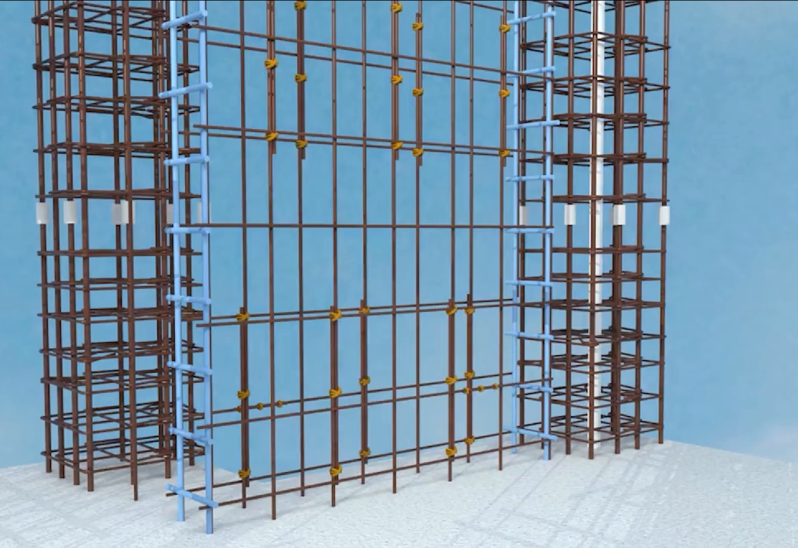 剪力墙钢筋绑扎拉筋设置bim可视化技术交底