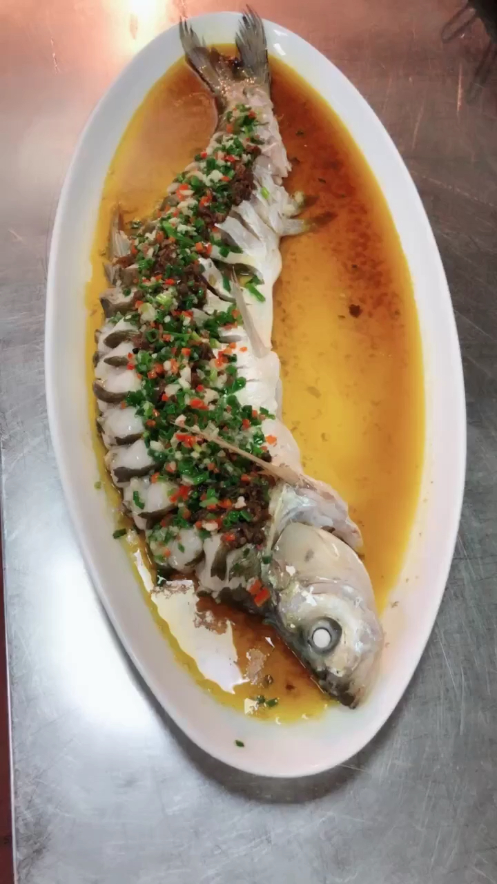 酱椒蒸大白条,味道鲜美无比