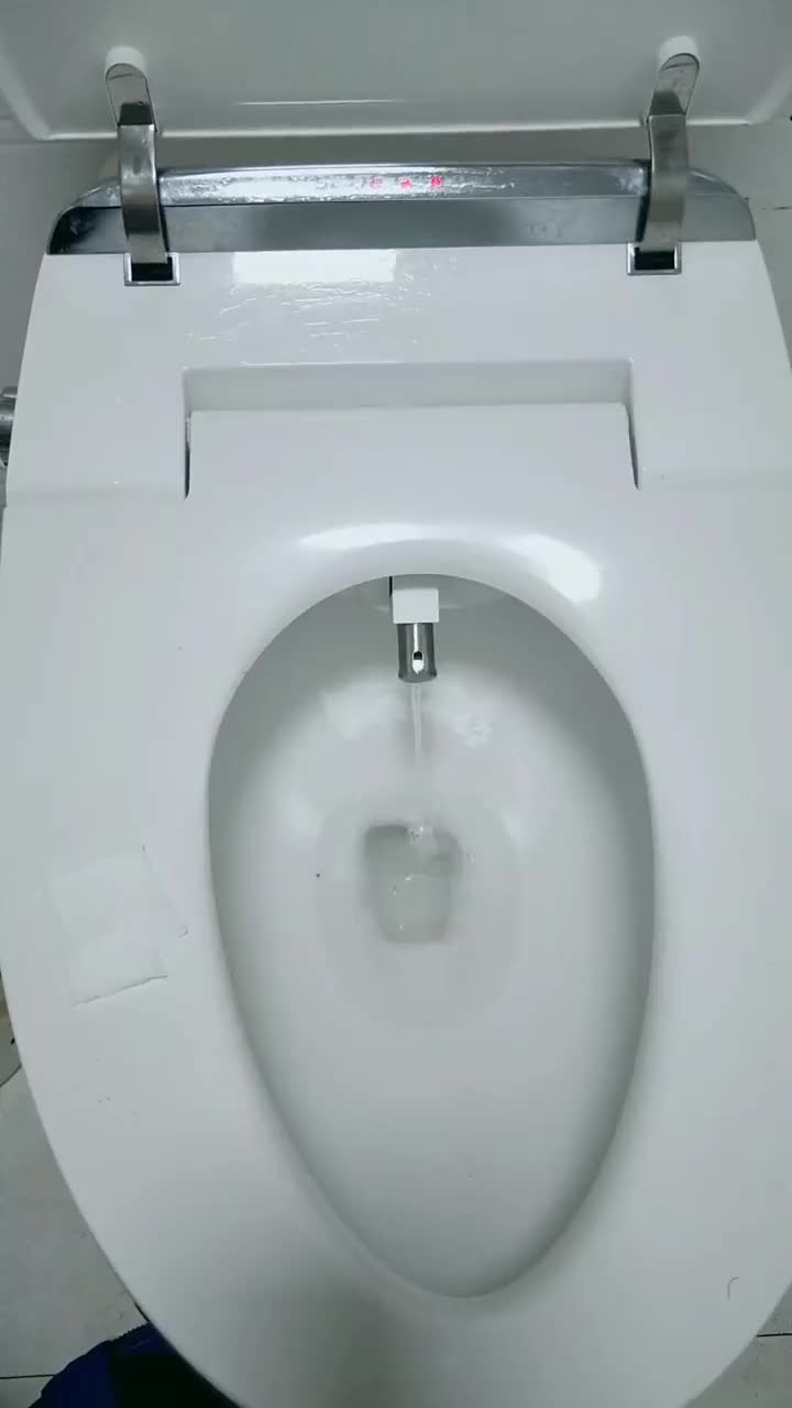 第一次见这样的马桶,喷水的那一刻,这是谁设计的,真是个人才