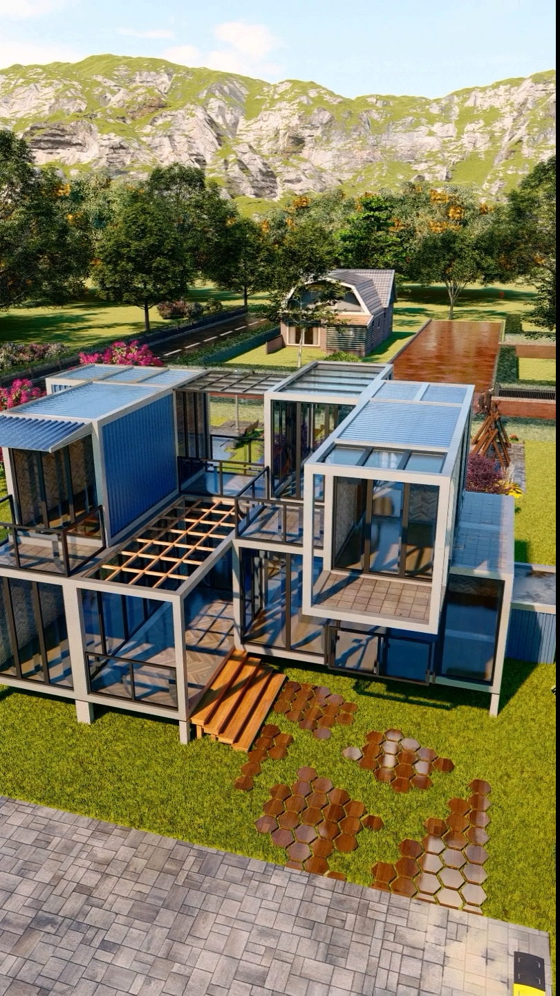 手工制作#未来的房子集装箱造-度小视