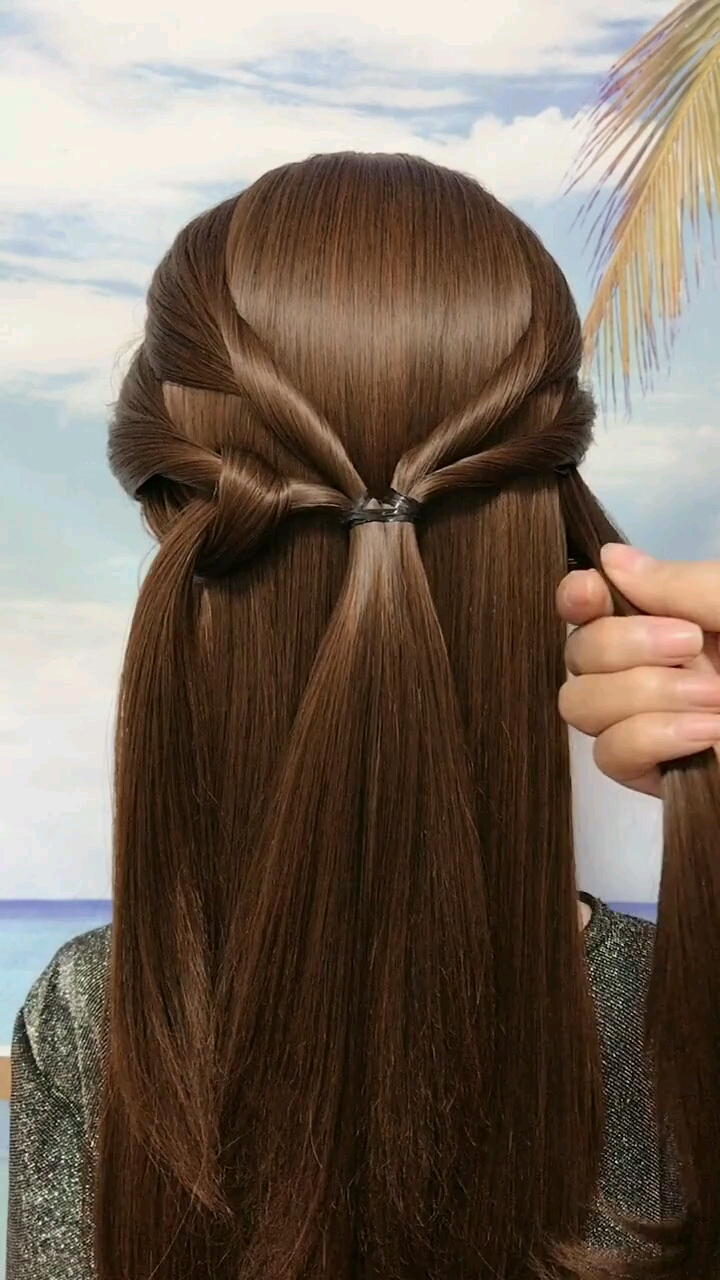 仙女们继续更新啦!#头模编发教程感谢官方我要上热门