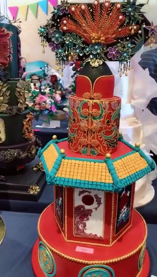 你们要的故宫定制蛋糕,没有有超级惊艳!