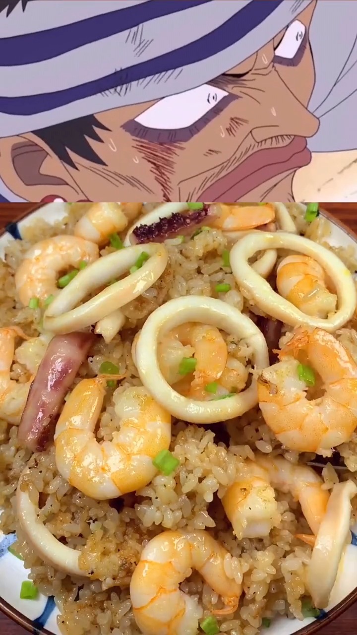 这才是真正的真香炒饭,山治炒饭!