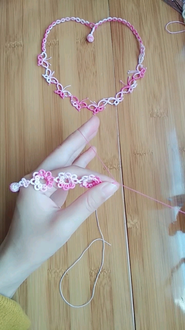 梭编手链,感觉编织一类都没人看,没人看也要发