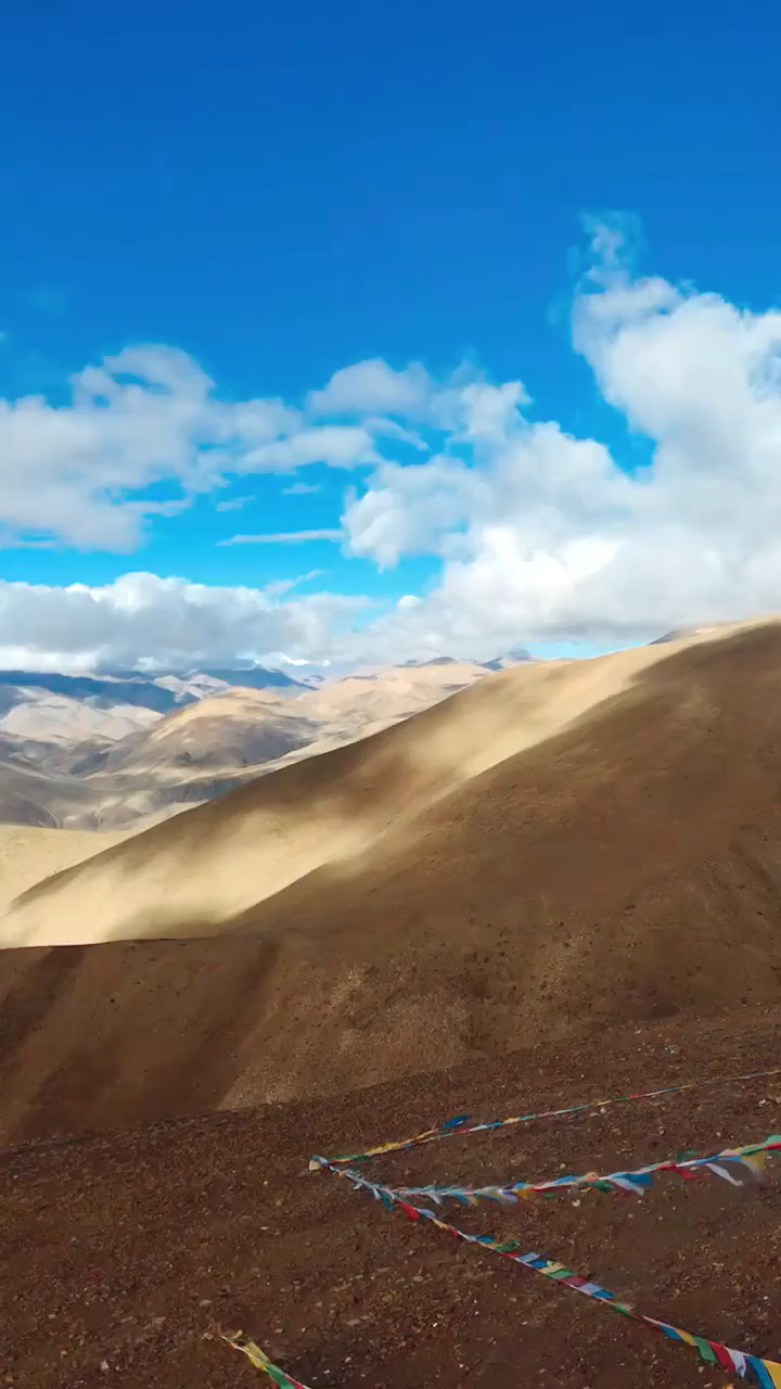 连绵不断的喜马拉雅山脉.