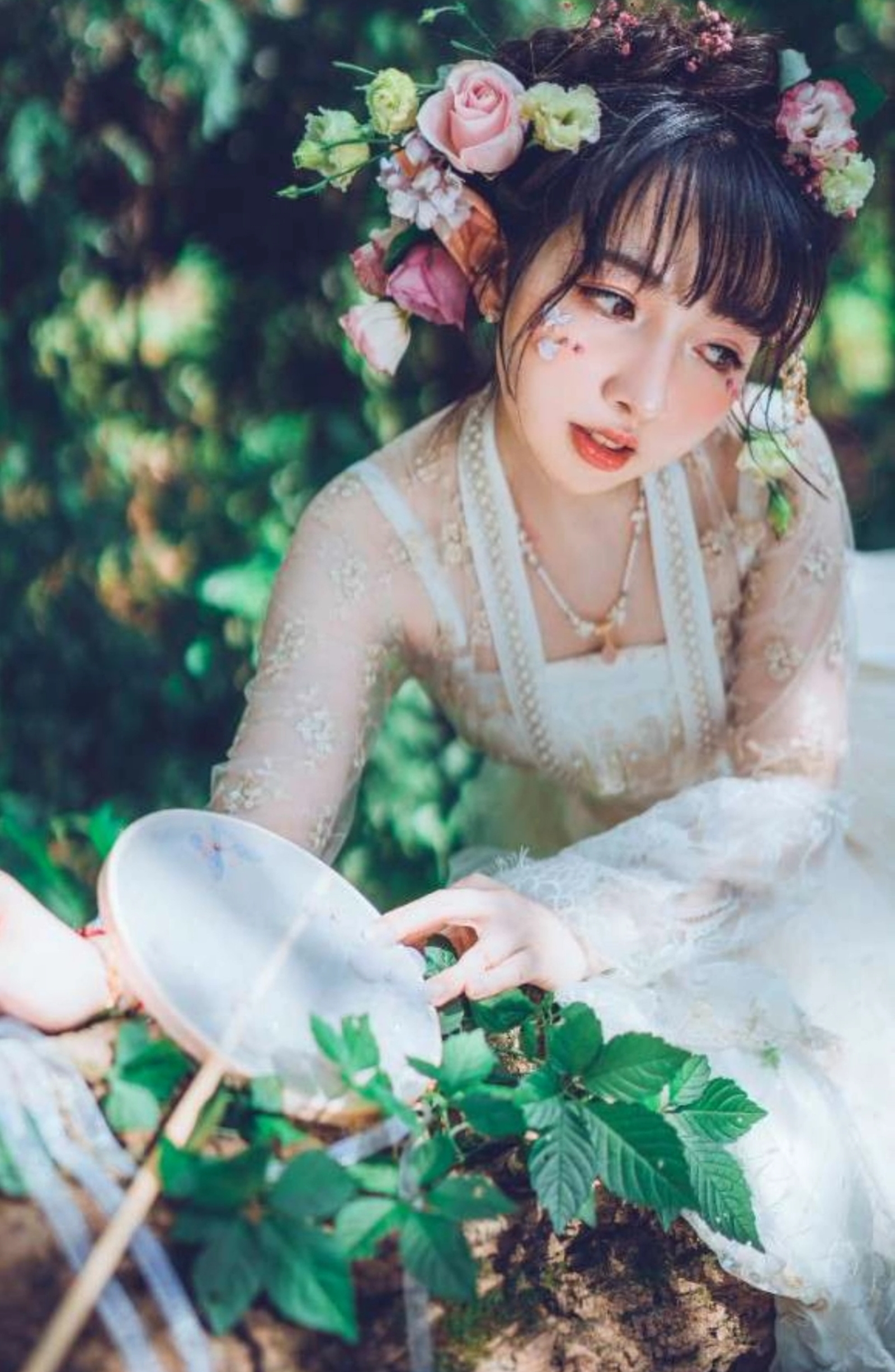 cos美女#秀色可餐的人间花仙子cos