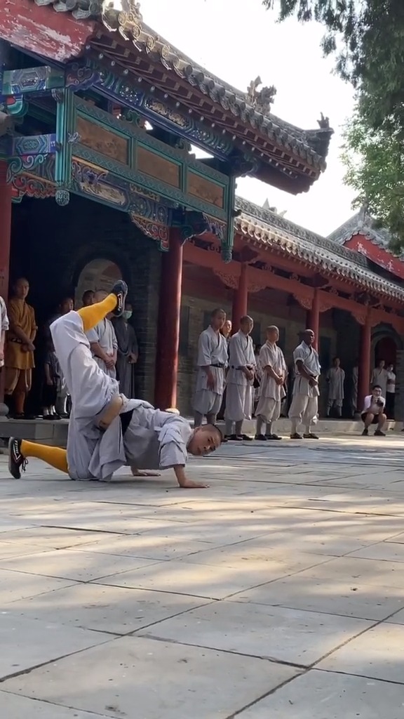 少林功夫#展示一下我们的少林蝎子拳-全民小视频