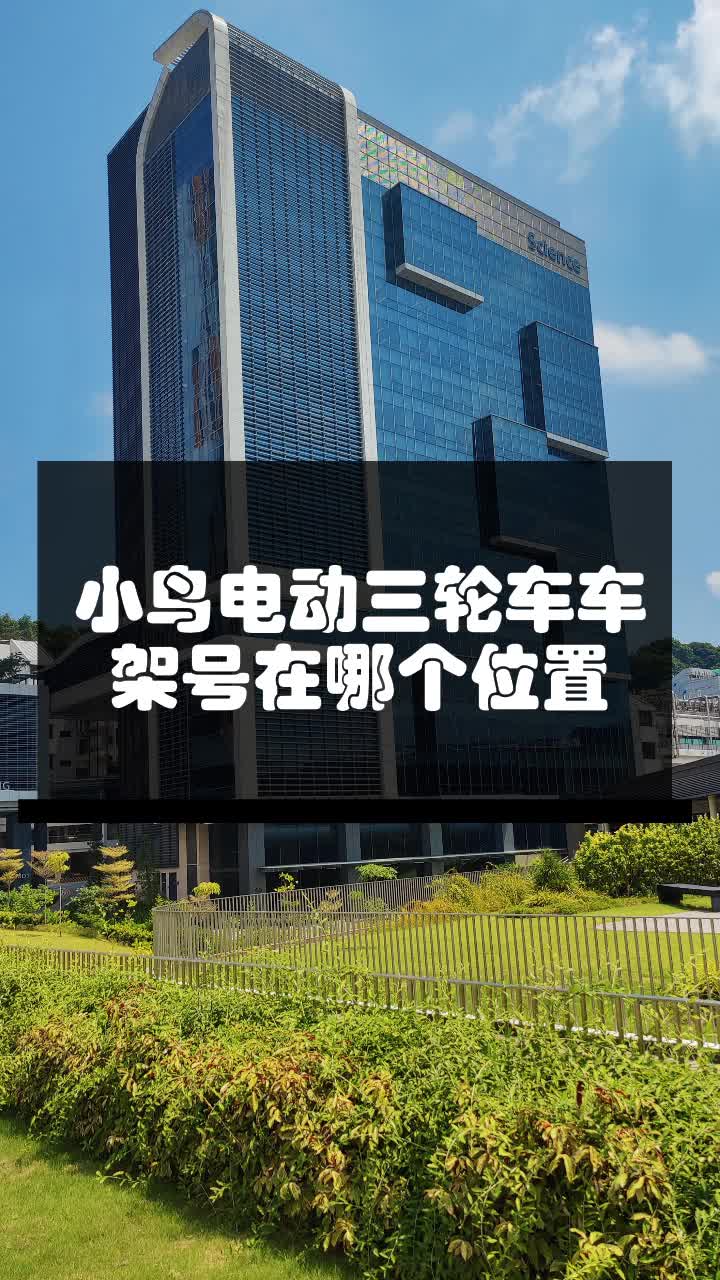 三轮电动车架号示意图图片