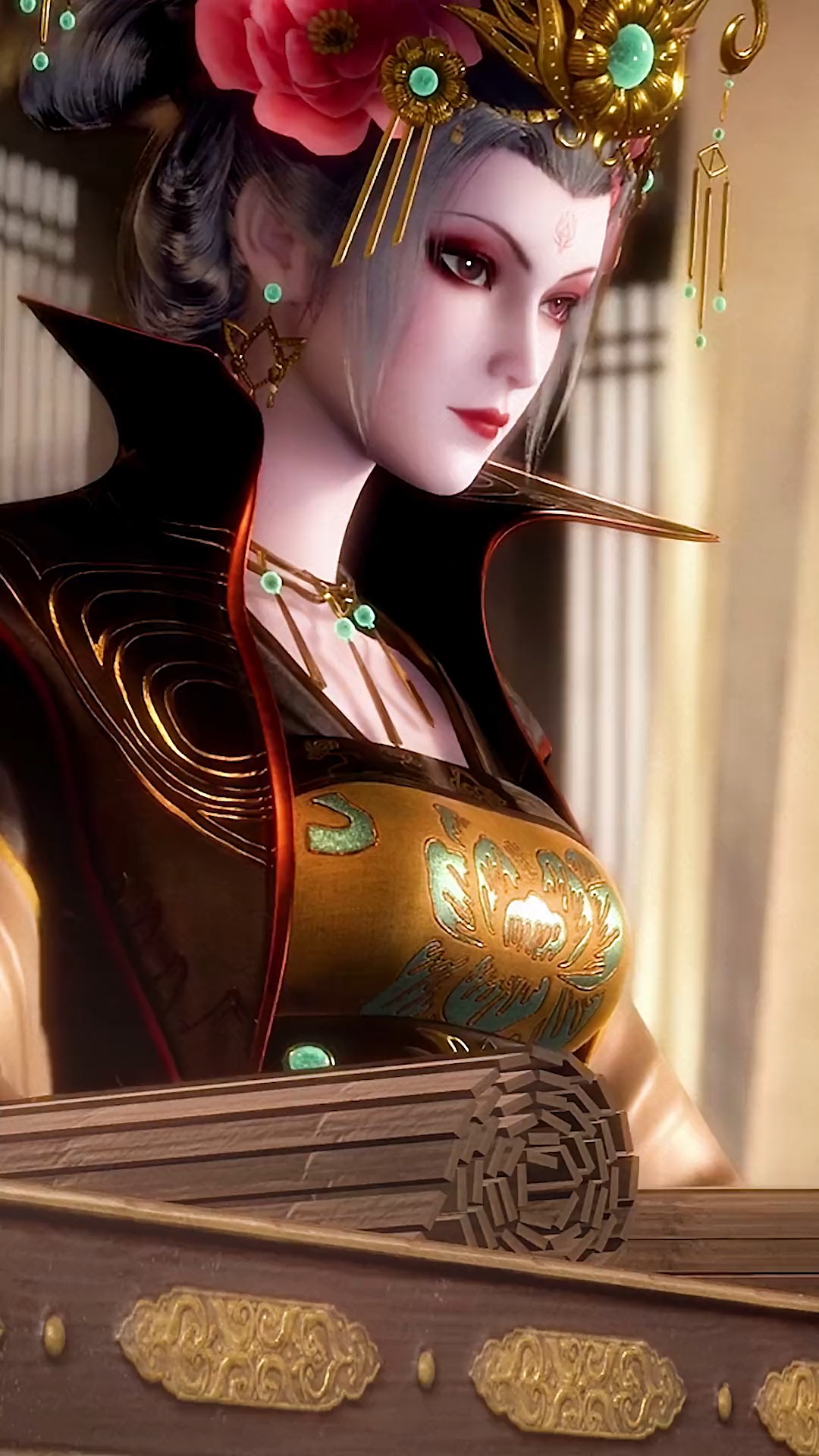 遇到这么漂亮的反派该怎么办? #国漫女神4k满屏