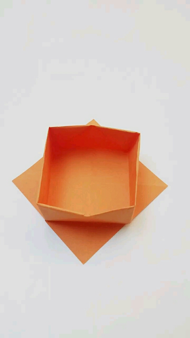 优秀如我#折纸烟灰缸盒子,儿童手工,简单易学