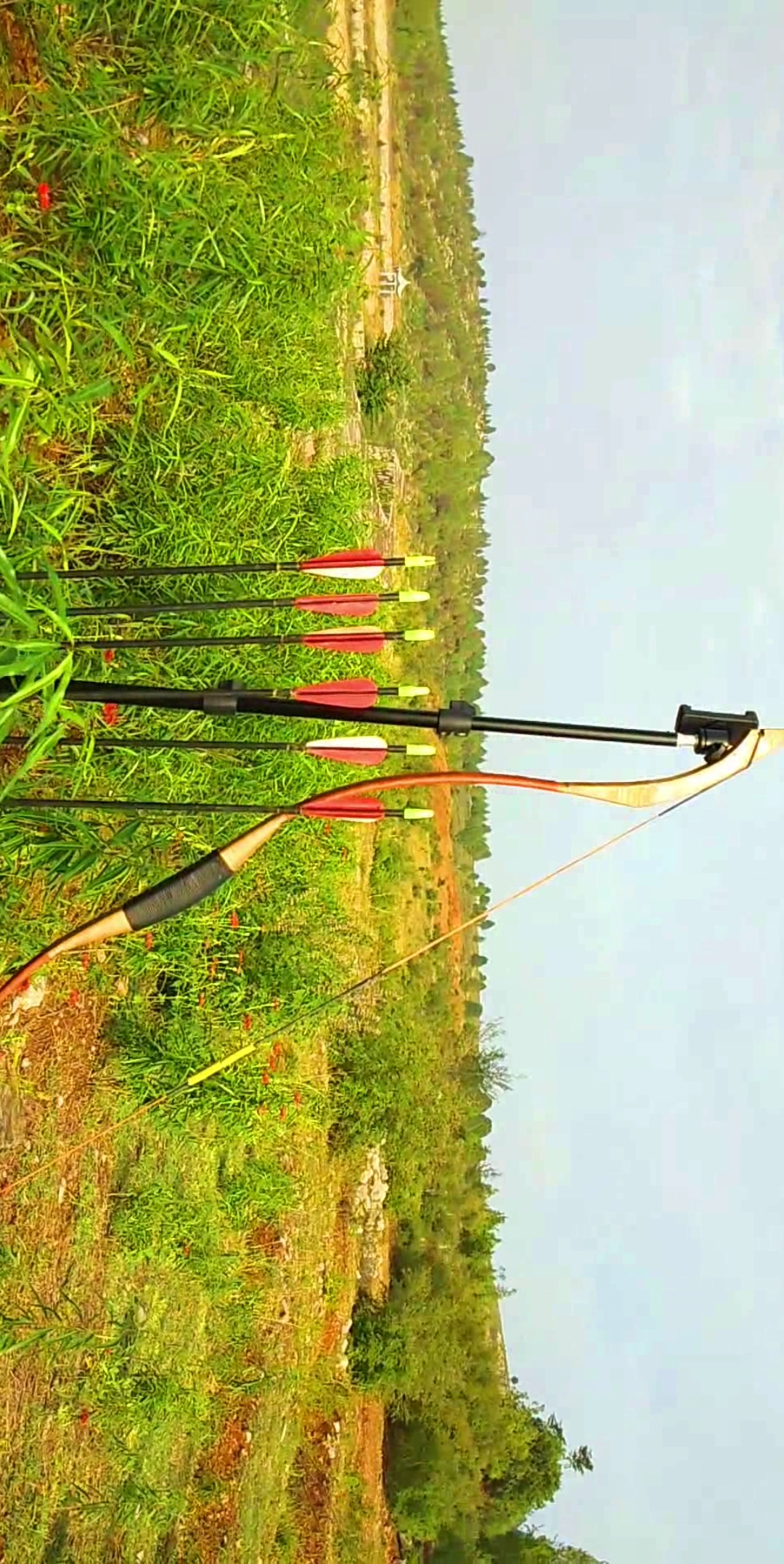 在家办公的真实状态#在家自制反曲弓《三》-度小视