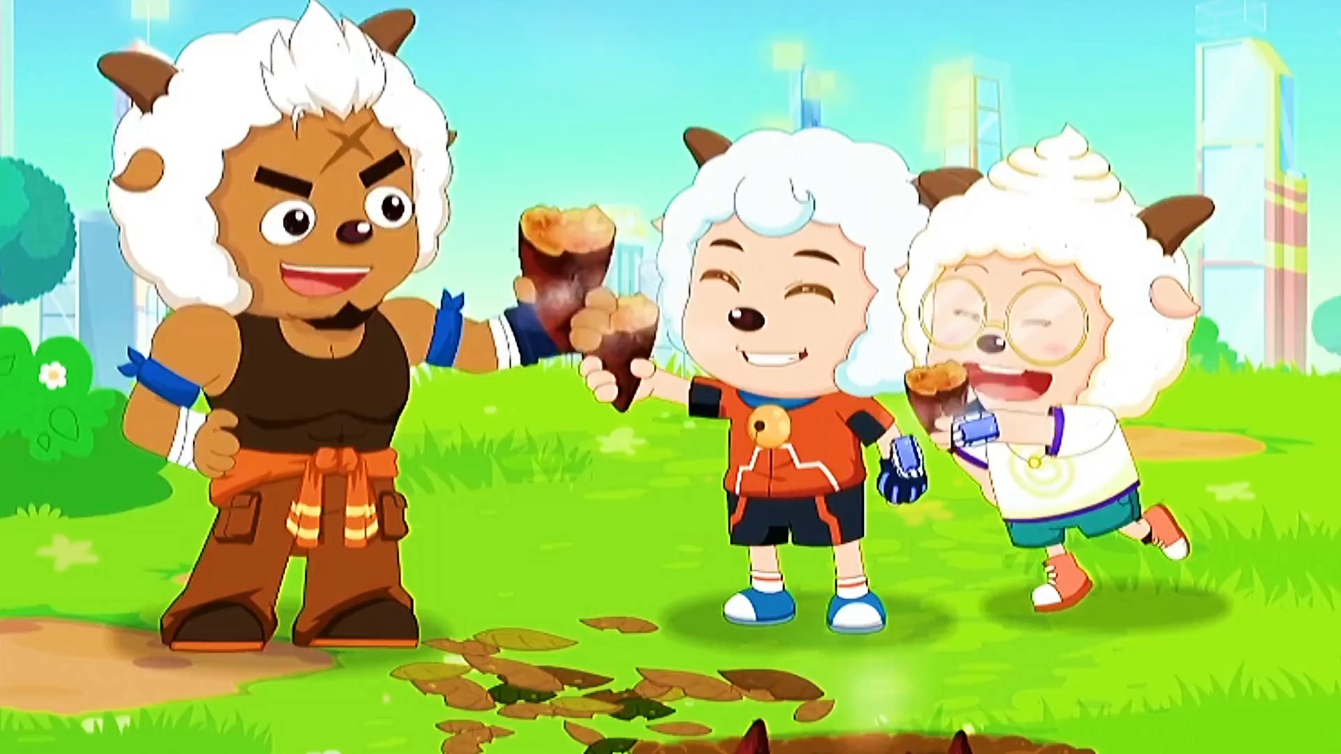 我要上热门#永远的草原三剑客,真友谊!