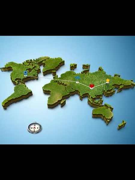 ps一秒绘制立体地图 #ps #ps教程