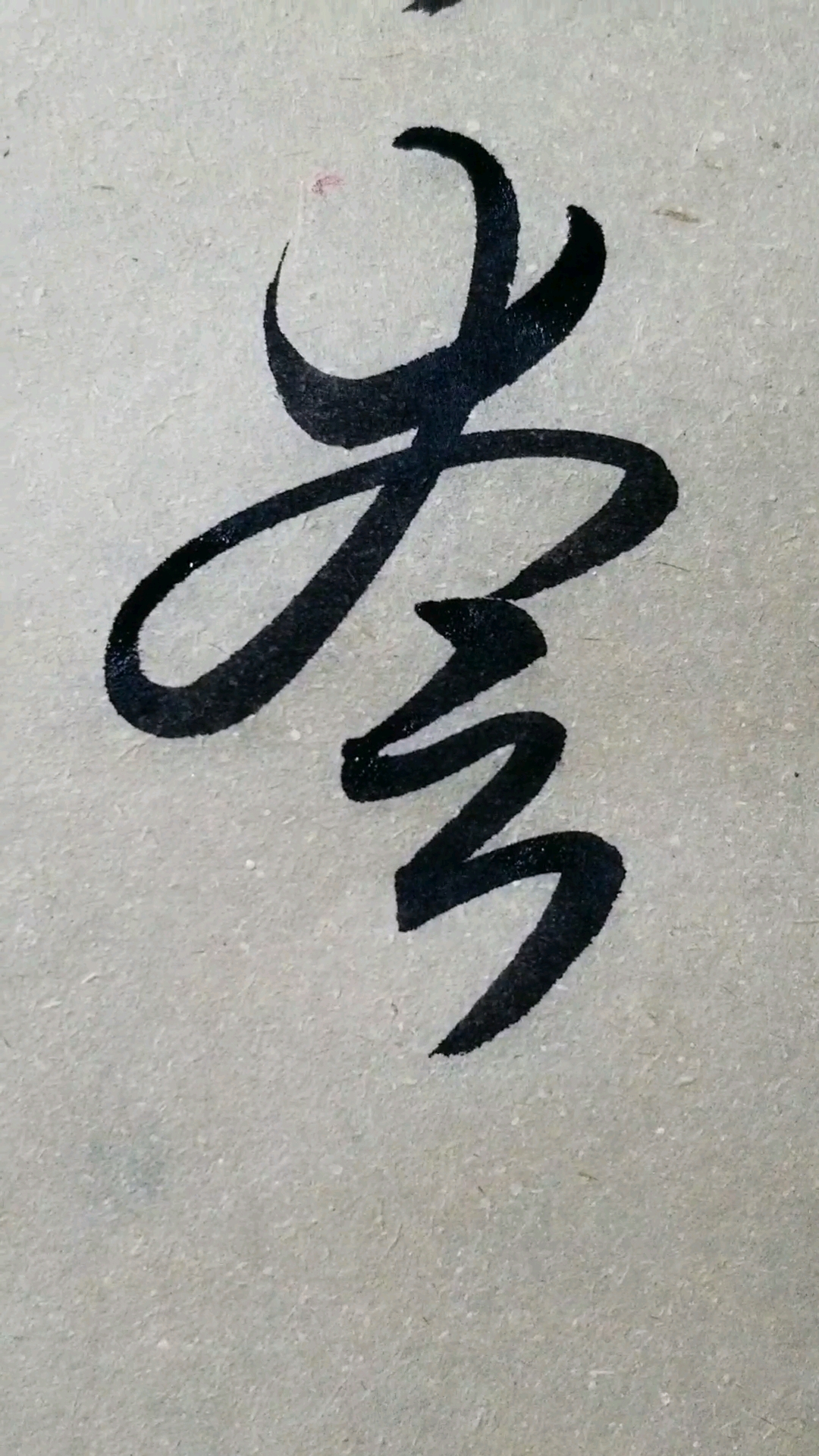 感谢点赞的朋友.临的草书要领的单字.