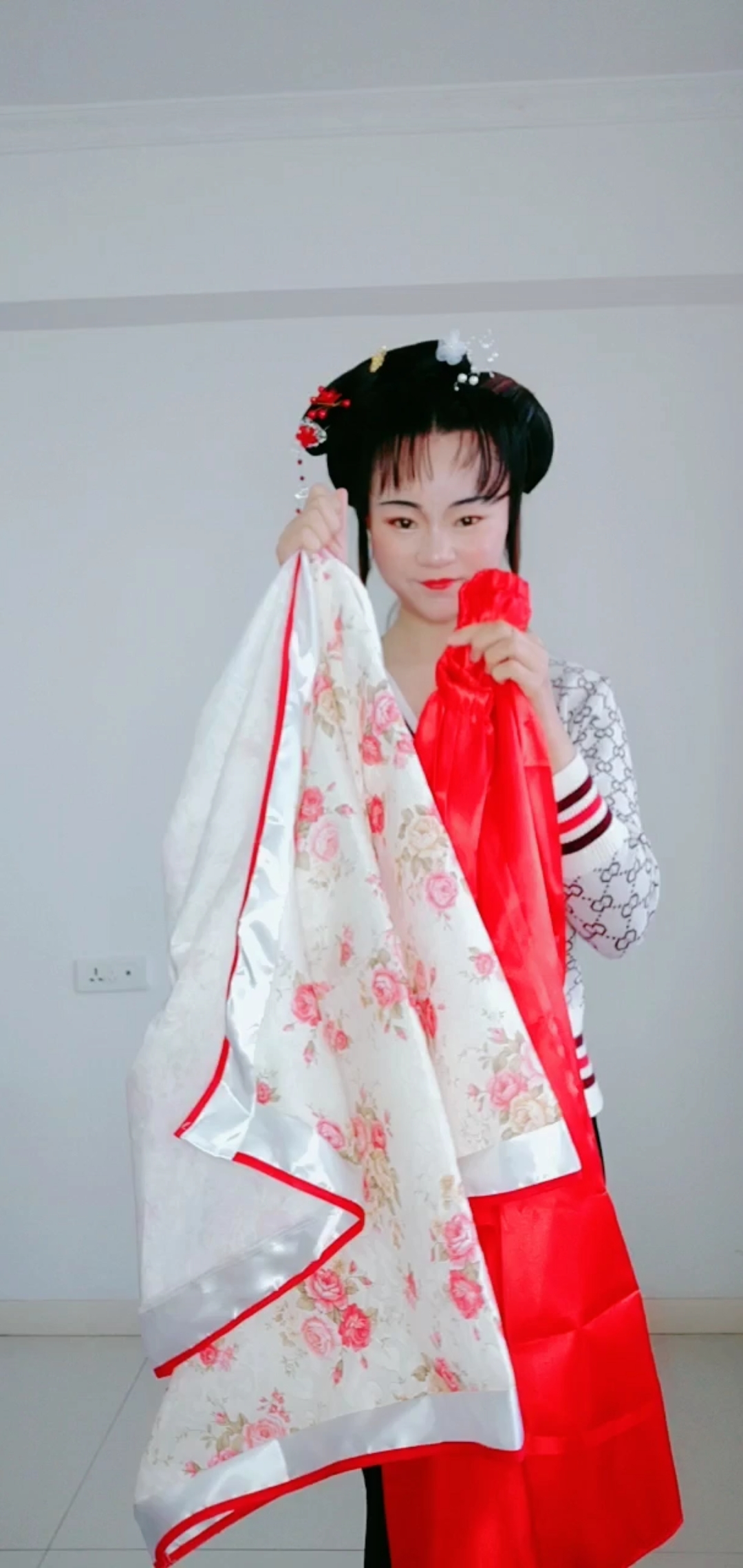 古装花魁穿衣教程