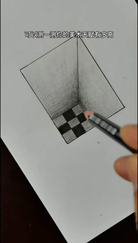 简单的立体画铅笔图片