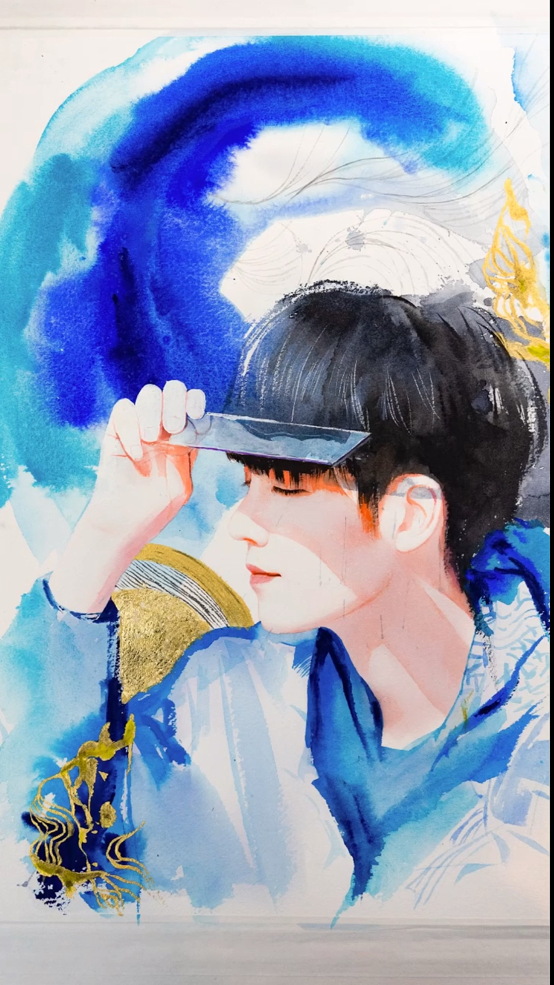 肖战#华灯初上,肖迎新年.金鼠纳福,战放光彩-度小视