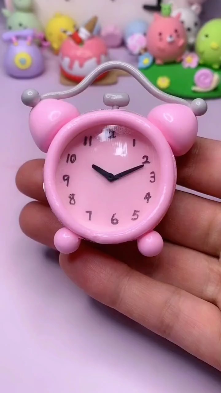 粘土小闹钟