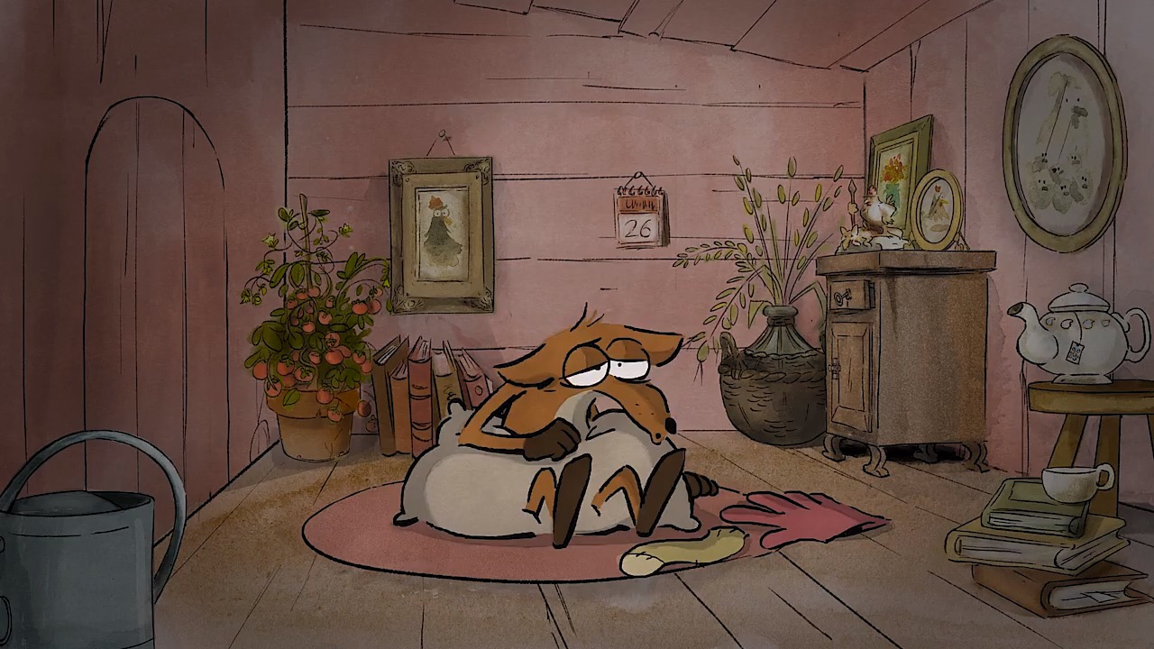 第5集狐狸把三只小鸡当成了自己的孩子