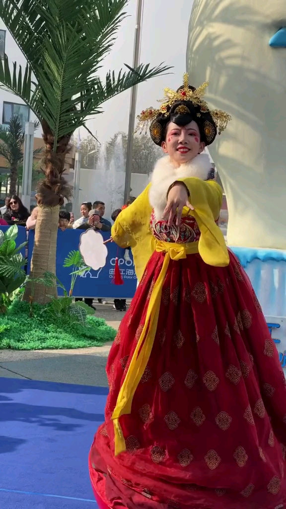 大唐不夜城不倒翁小姐姐#皮卡晨巡演之极地公园站!原创高清!