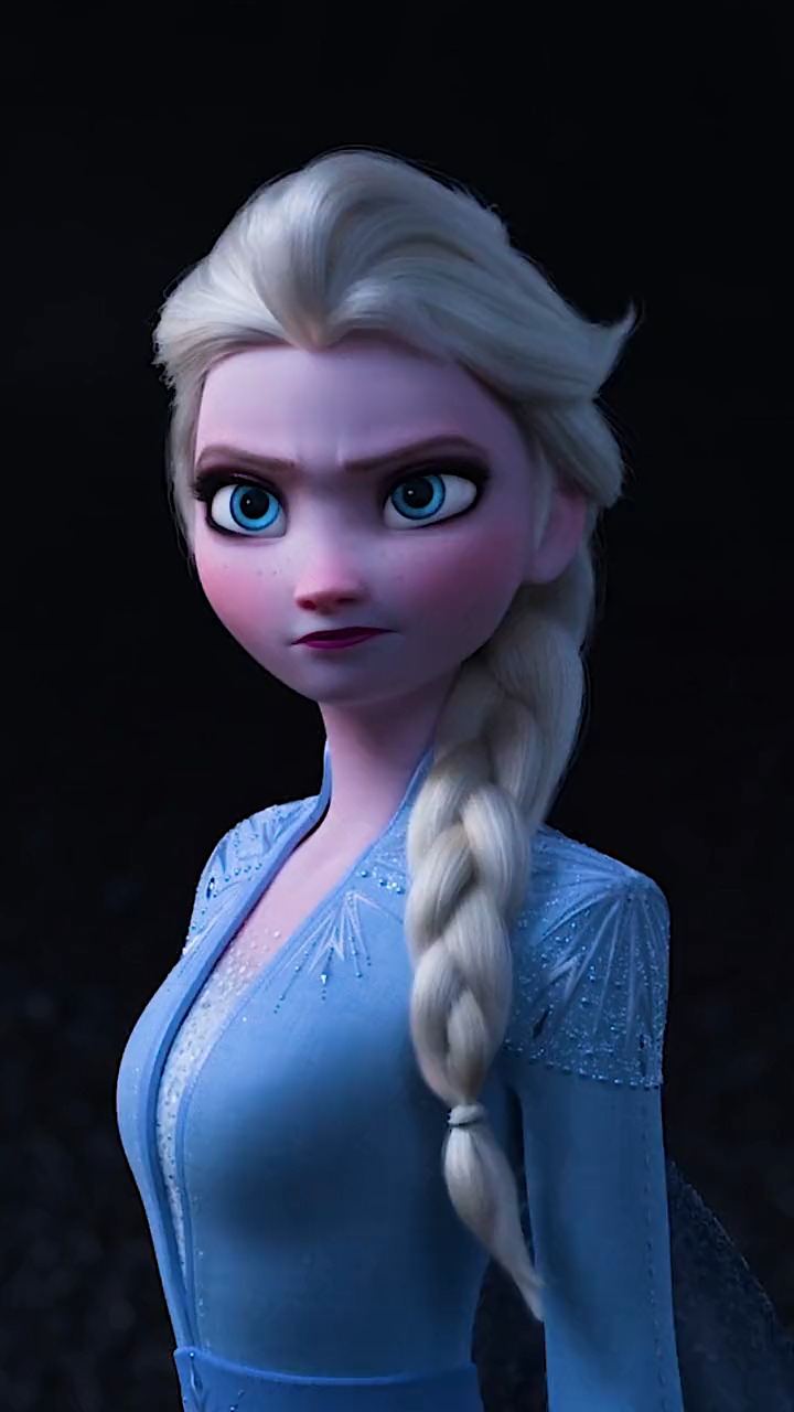 艾莎选择一个人去面对一,无畏险阻