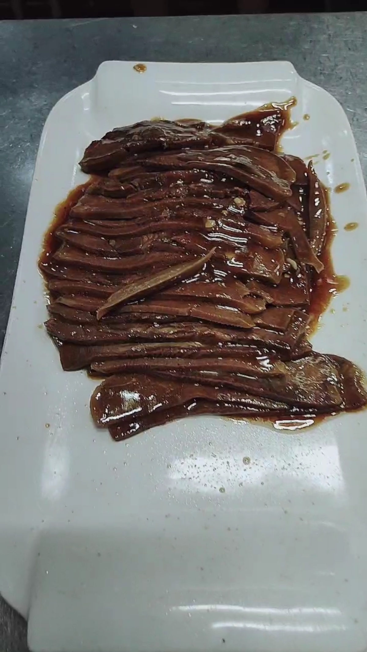 不可辜负的美食#扒牛舌色泽红亮,是你的菜吗.