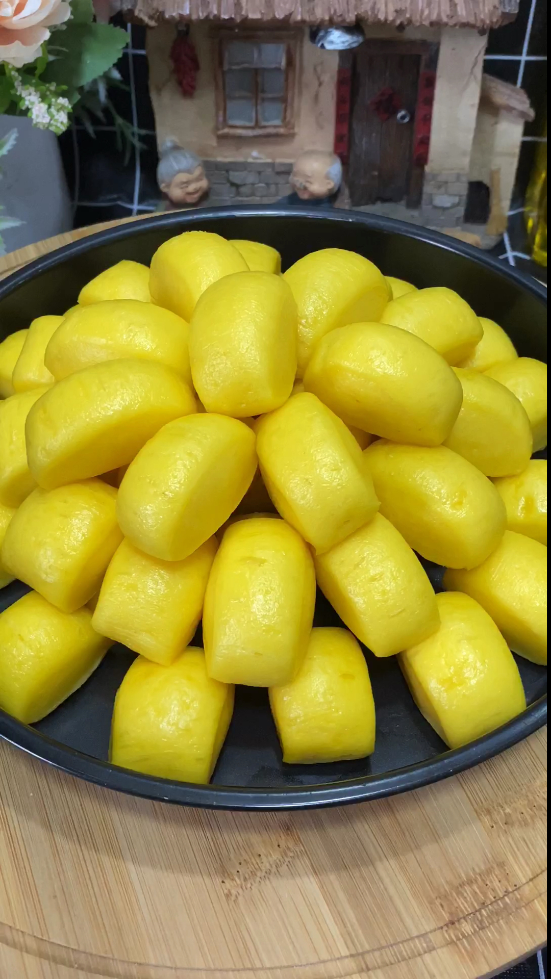 美食记#南瓜牛奶小馒头.教程已发.在上一个作品