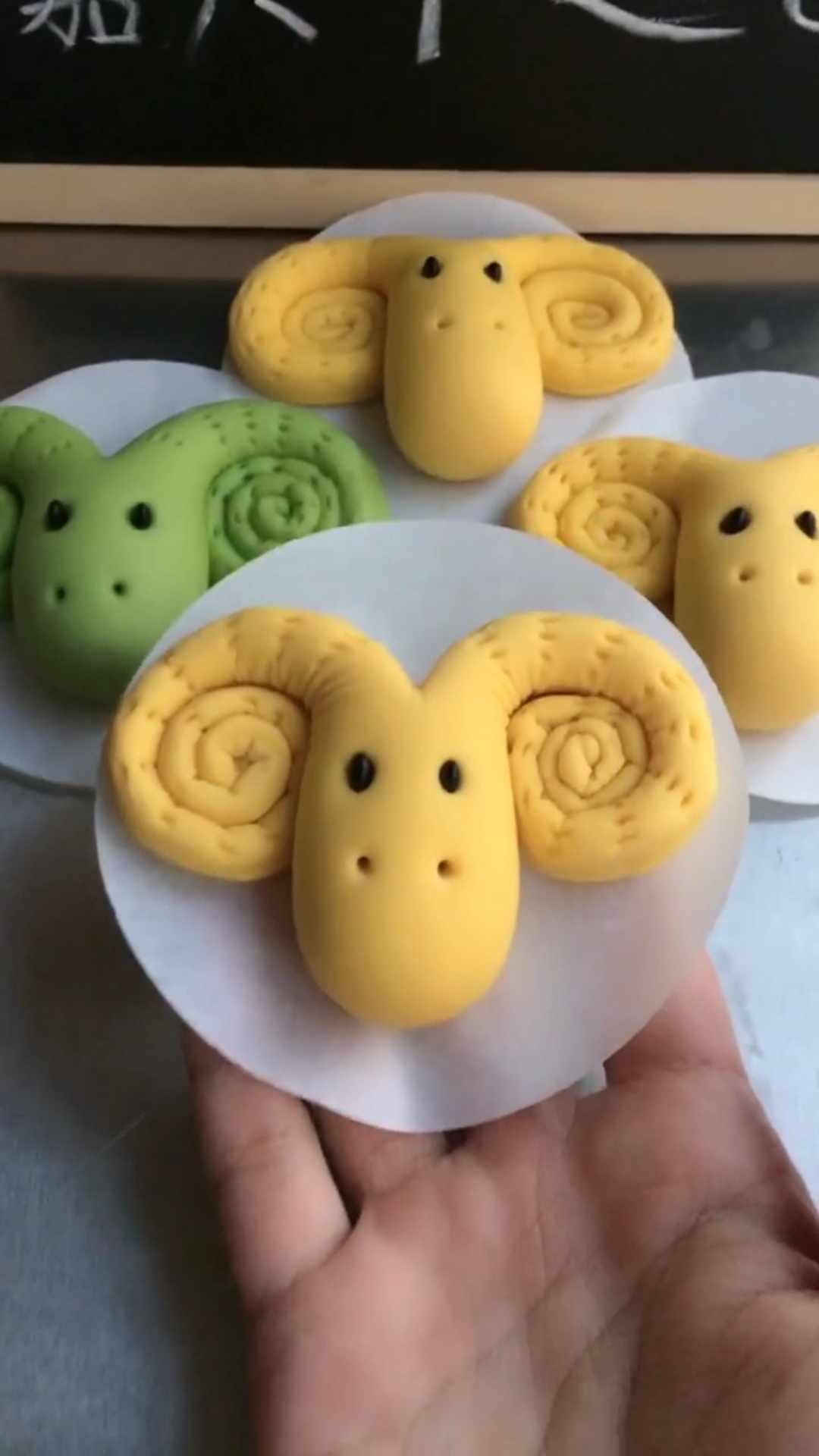 赵孟楷书#小羊馒头