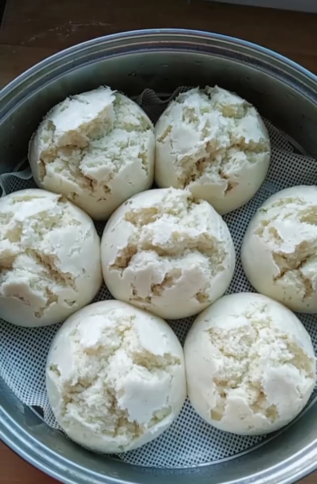 最爱之城#纯碱大馒头,个个笑开花