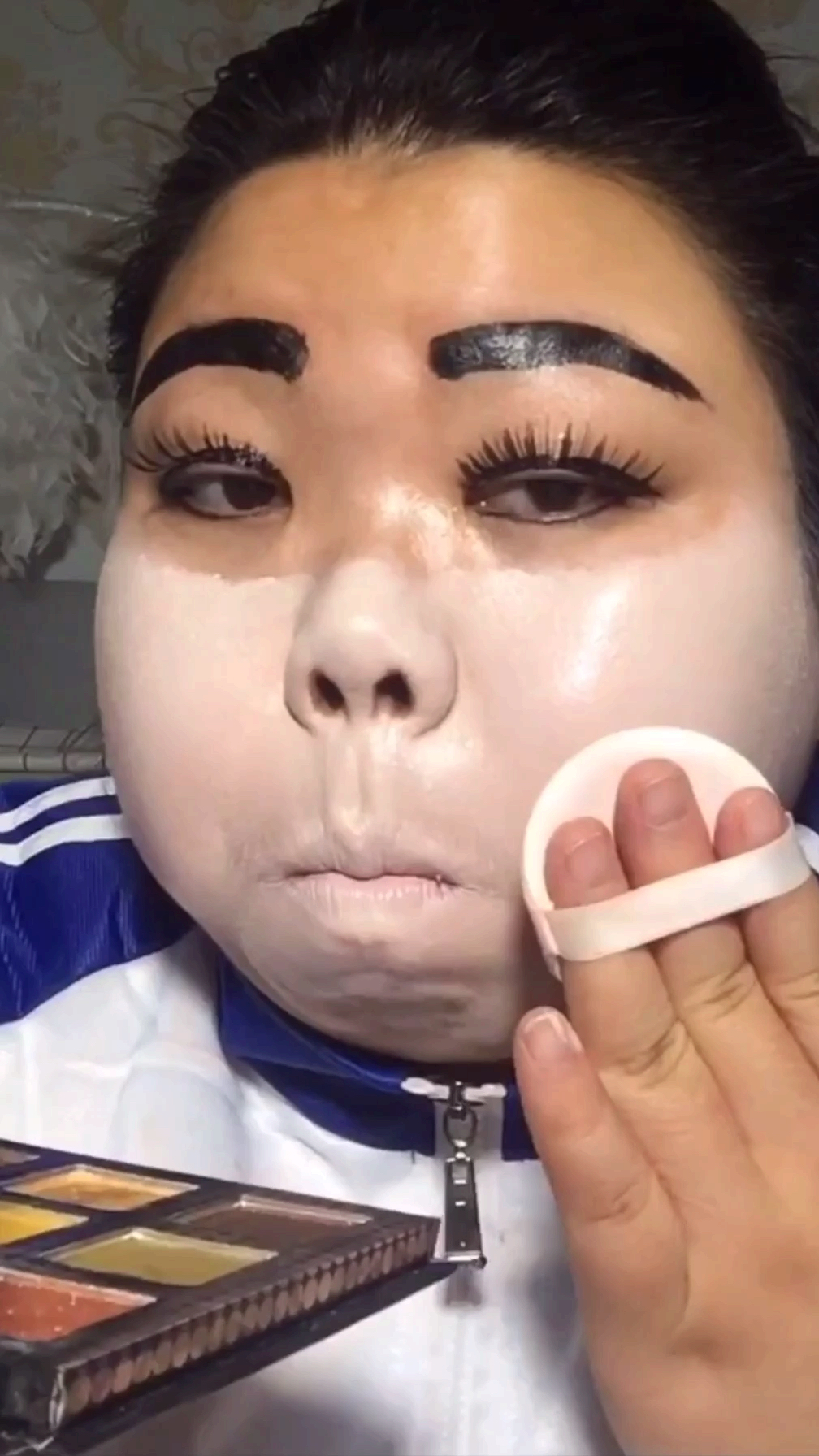 逆袭化妆术#00后教你画社会妆