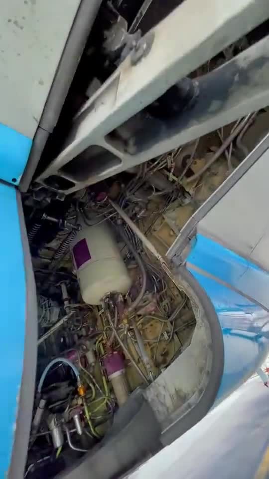飞机内部骨架图片