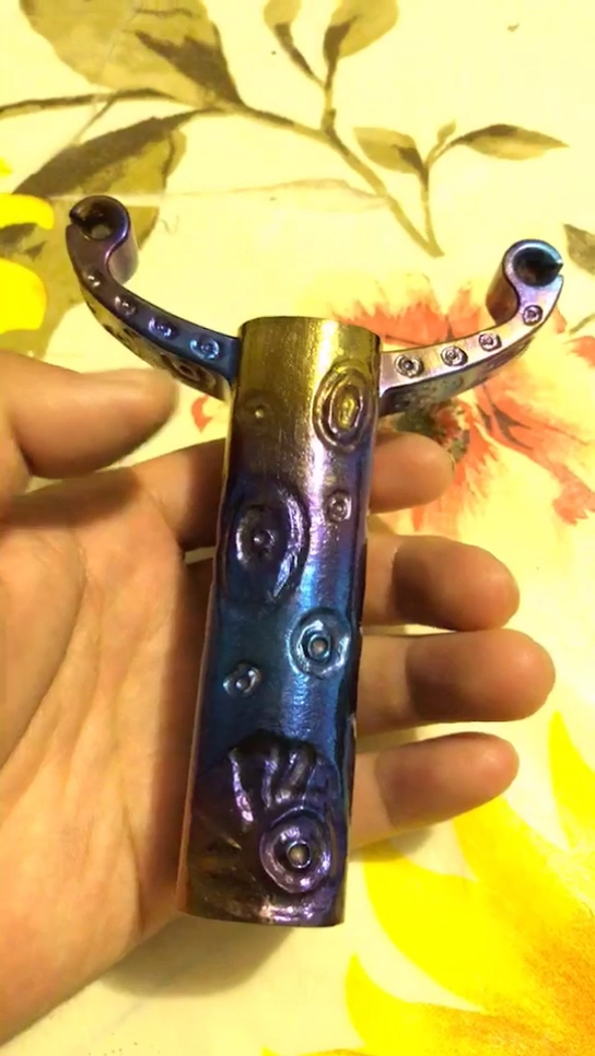 钛合金雕刻  太厉害了