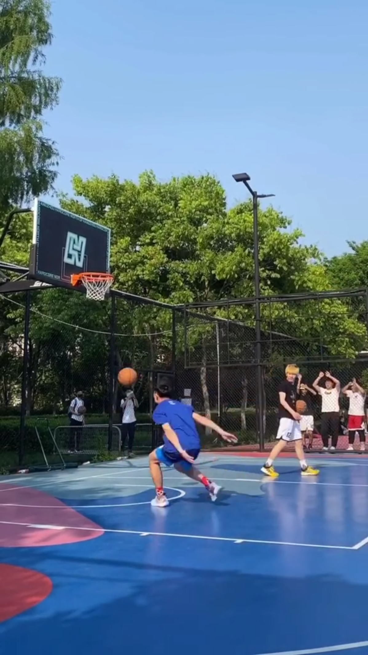 扣篮#小风车扣篮